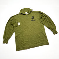 เสื้อสเวตเตอร์ British Army Norwegian Top สีเขียวขี้ม้า แขนยาว คอปกสูง พร้อมซิปยาวสี่ส่วน