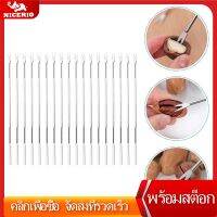 NICERIO 24pcs Fruit Fork Fratical Seafood Peeling เข็มเครื่องมือปูสแตนเลสที่สะดวกสบาย