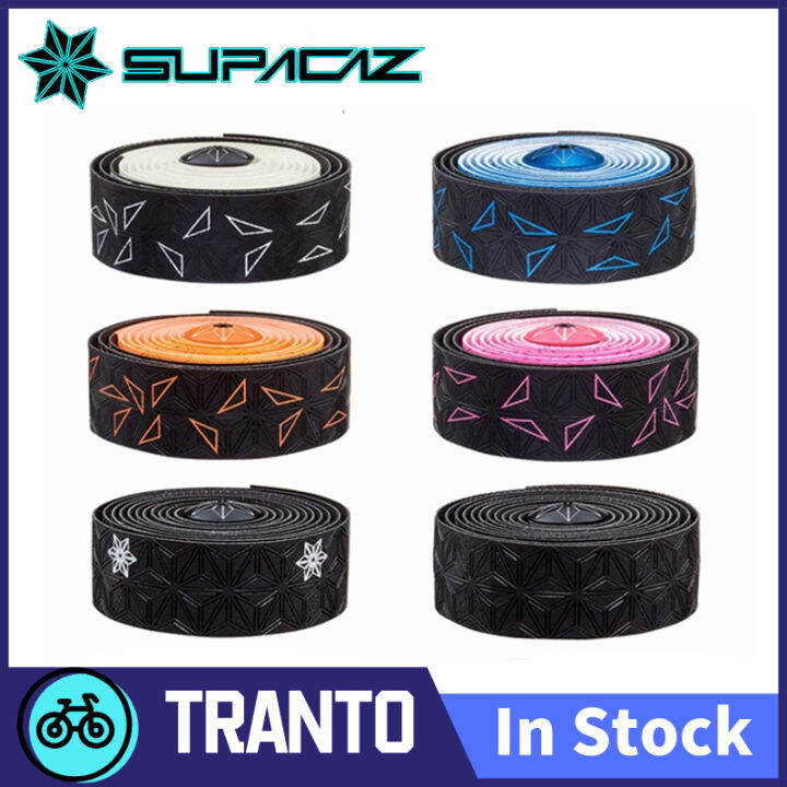 SUPACAZ Bicycle Handlebar Tape Breathable Nonslip Road Bike Tapes Soft