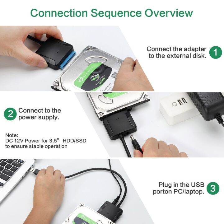 ยืดหยุ่น-สายเคเบิล-usb-เป็น-sata-3สายเคเบิลอะแดปเตอร์-sata-เป็น-usb3-0รองรับ22pin-2-5-3-5นิ้วตัวเชื่อมต่อสายเคเบิลคอมพิวเตอร์ฮาร์ดดิสก์-ssd-ภายนอก