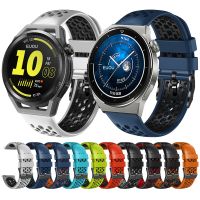 trterth 22mm Replacement Strap For HUAWEI WATCH GT 3 Pro 46mm Titanium GT3/GT Runner/GT 2 Pro 2E Silicone Band Watchband Bracelet Belt