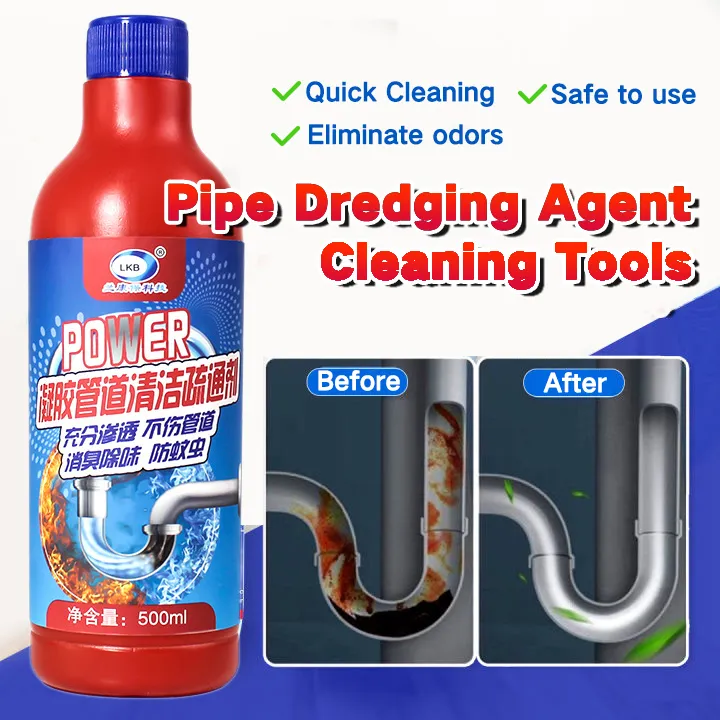 LKB Powerful Pipe Dredging Agent Sink Drain Cleaner Clog Remover