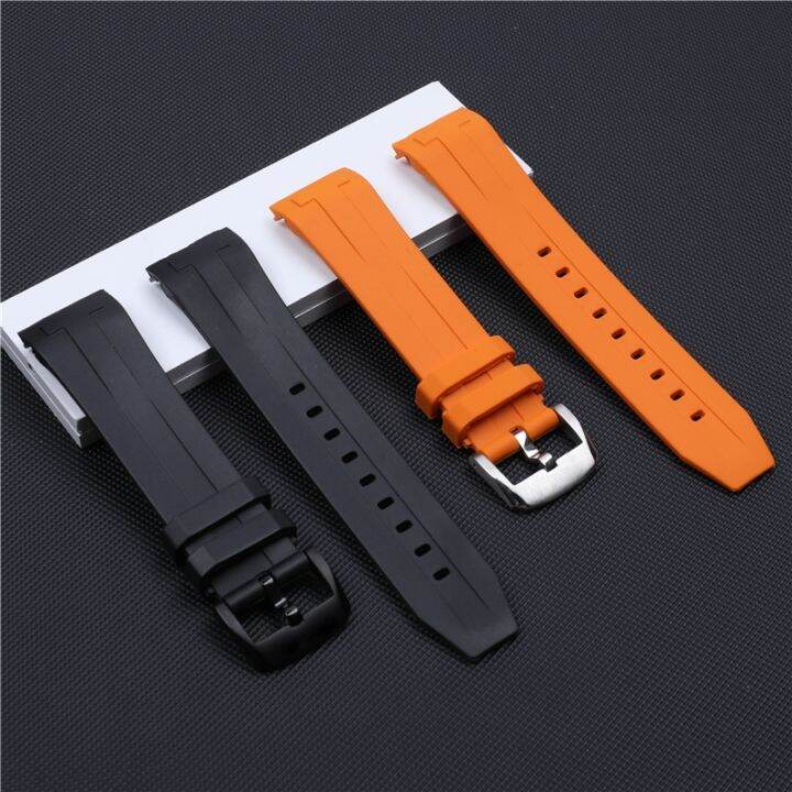 22mm Silicone Rubber Watch Bands For Tissot T120 Seastar T120417A 45