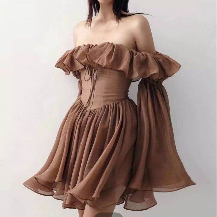 p007-009-pimnadacloset-off-shoulder-bell-sleeve-corset-mini-dress-in-brown