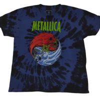 เสื้อวง Metallica  มัดย้อม  ลิขสิทธิืแท้ ปี 2020