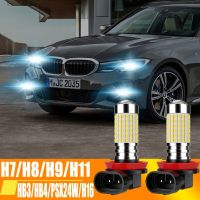 2X H8 LED H11 H9 Super Bright Canbus Pairs Fog Lights Bulb 9005 9006 H16 HB3 HB4 Car Accessories Diode Lamp For Honda Civic CRV