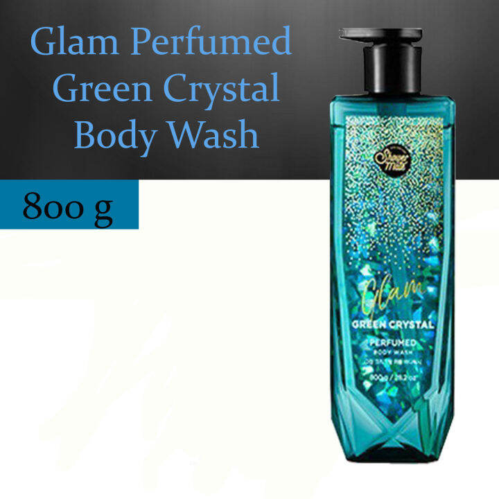 Aekyung Shower Mate Glam Perfumed Body Wash (Green Crystal) 800g