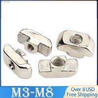 ✖ 10 pcs T Slot Nut M3 M4 M5 M6 M8 T Nut Hammer Sliding Head 3D Printer Parts Fastener Connector 2020 3030 4040 Aluminum Profile