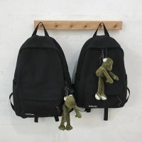 ?กระเป๋าเป้สะพายหลังคอมพิวเตอร์ Han edition of the black female college students bag SuFeng fashion super large capacity computer contracted fire women backpack