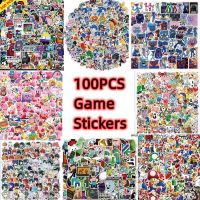 ⊕ 100pcs/pack Game Graffiti Sticker Classic Toy DIY Skateboard Guitar Luggage Phone Fridge Waterproof Sticker Decals