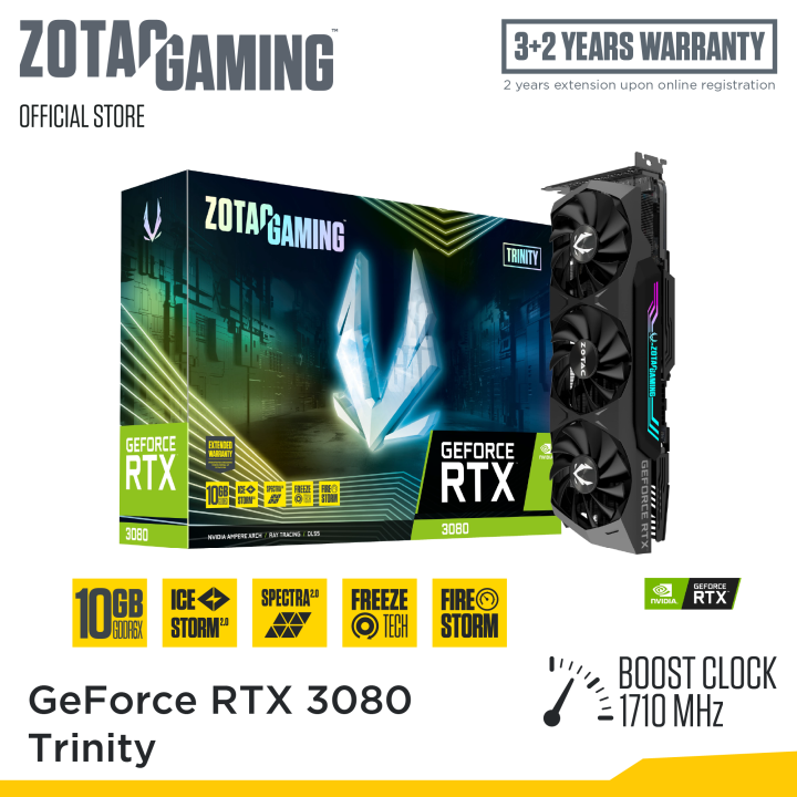 ZOTAC GAMING GeForce RTX 3080 Trinity G…