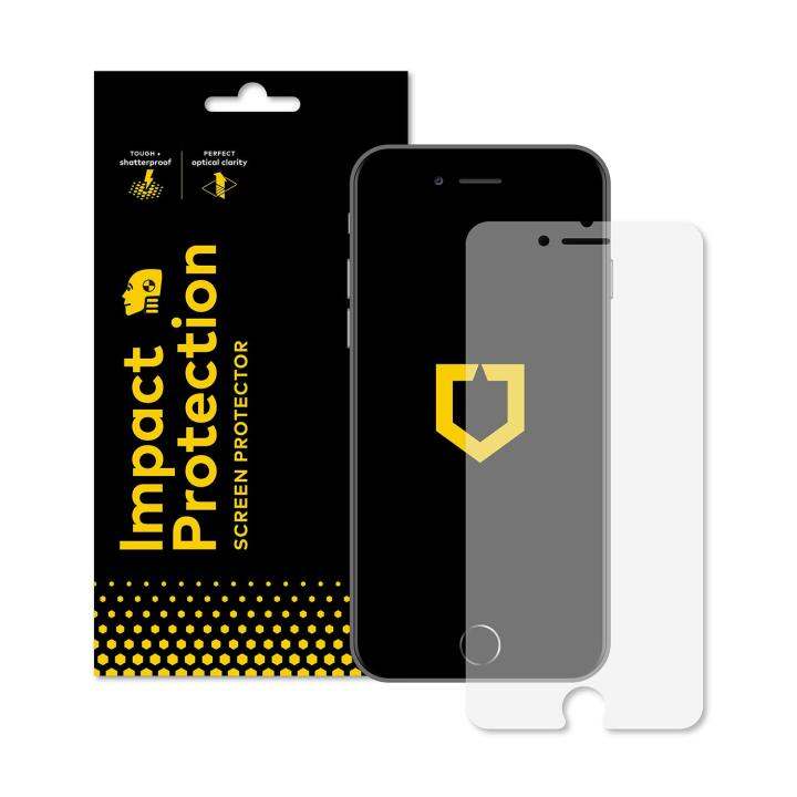 Original RhinoShield Impact Screen Protector iPhone SE 2020 / 8 / 7 / 8  Plus / 7 Plus | Impact Protection - Hammer Tested Impact Protection - Clear  and Scratch Resistant Screen Protection | Lazada