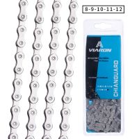 VIARON 8/9/10/11/12 Speed Mtb Chain 116L/126L Current 8v 9v 10v 11v 12v  Bicycle Chain for Mountain Bike Road Bike Folding Bike