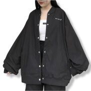 Áo Khoác Dù Bomber Cúc bấm