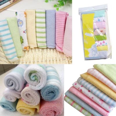 【CC】 2017 Brand New 8pcs Soft Baby Kids Children Infant Toddler Newborn Boy Washcloth