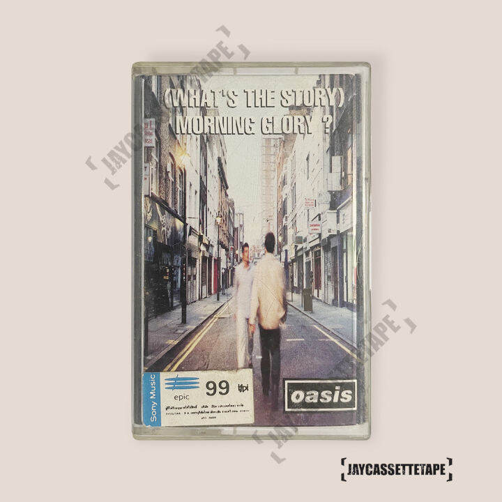 เทปเพลง-เทปคาสเซ็ต-เทปคาสเซ็ท-cassette-tape-เทปเพลงสากล-oasis-อัลบั้ม-whats-the-story-morning-glory