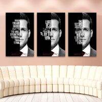 Harvey Spector Wall Art โปสเตอร์สำหรับตกแต่งห้องนั่งเล่น-รูปภาพผ้าใบพิมพ์ภาพวาด-คุณภาพสูงไม่มีกรอบ