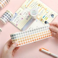 Half-ink stationery high-looking ins Morandi color dots and paper tape basic handbook color polka dot stickers round mark handbook note material and paper dot stickers decorative stickers