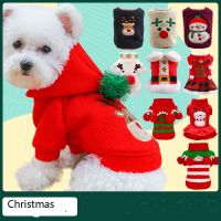 Pet clothes Christmas Dog Sweater Shirt Dress Clothing for Yorkie Pug Dogs Jacket Vest Clothing Chihuahua Costume Pet Dresses