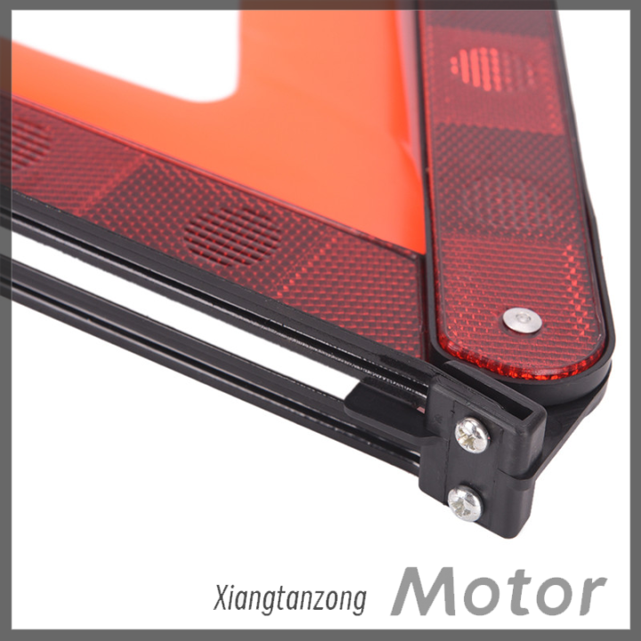 xiangtanzong-ป้ายเตือนสำหรับรถยนต์ฉุกเฉินสะท้อนแสงทรงสามเหลี่ยมขนาดใหญ่ติดถนน