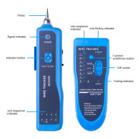 (100 ดีมาก) RJ45 Cat5 Cat6ศัพท์ลวดติดตาม T RACER หมึกอีเธอร์เน็ต LAN เครือข่ายเคเบิ้ลทดสอบตรวจจับสาย Finder ทดสอบสายเคเบิล