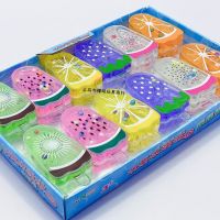 24 large and small popsicles bubble gum fruit ice cream crystal mud with fragrance net red high value and fun toys