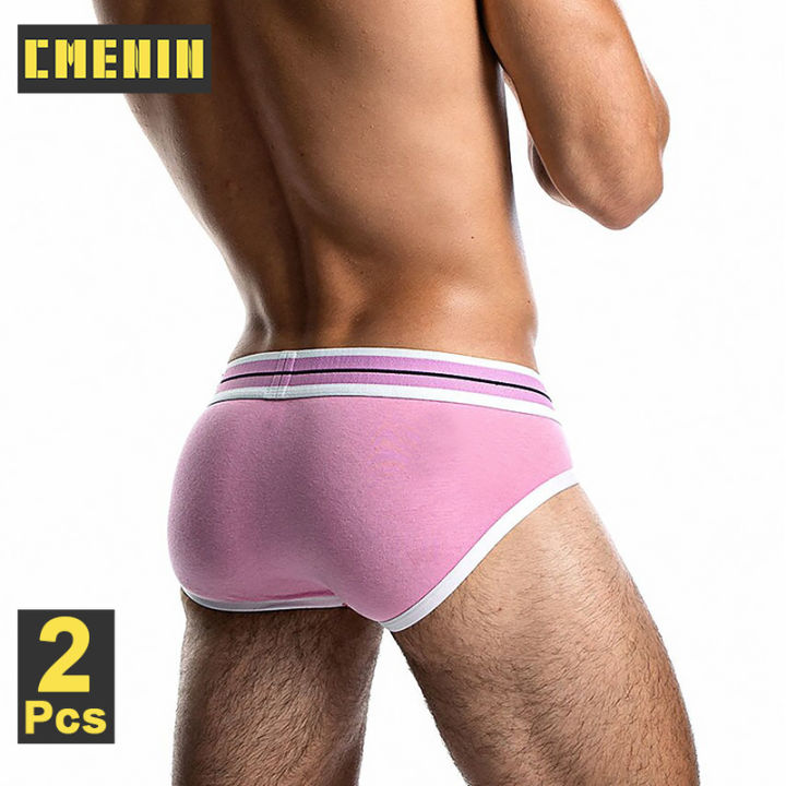 cmenin-pump-2pcs-hot-cotton-ชุดชั้นในชายเซ็กซี่กางเกงในชายกางเกง-breathable-ชุดชั้นในกางเกง-jockstrap-กางเกงในชายชุดชั้นใน-pu018