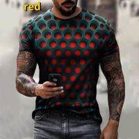 Personalize Colorful Vertigo Hypnotic 3D Printing T-shirt Fashion Casual Short Sleeve Funny Tee