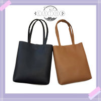 KATHLIER New Fashion Tote Bag Shoulder Bag Large Capacity Environmental Soft PU Leather Simple Handbag Women กระเป๋าช้อปปิ้งความจุสูง