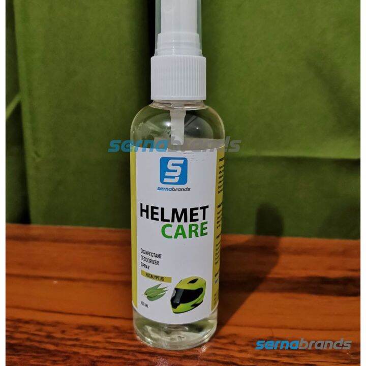 Helmet Care Eucalyptus Scent 100ml Disinfectant and Deodorizer Spray