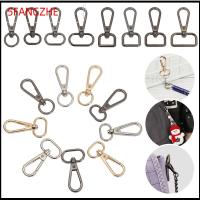 5FANGZHE 5pcs โลหะ DIY พวงกุญแจ อุปกรณ์เสริมอะไหล่กระเป๋า ปลอกคอ Carabiner Snap ตะขอ สายรัดกระเป๋า กุ้งก้ามกราม