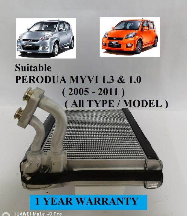 OEM Quality PERODUA MYVI AIR COND EVAPORATOR COOLING COIL / MYVI