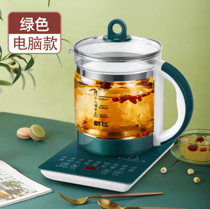 Electric Kettle with Infuser Temperature Warming Function for Black