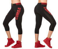 Zumba All Star High Waisted Capri Leggings (กางเกงเลคกิ้งออกกำลังกายซุมบ้าและโยคะ)