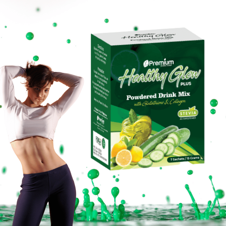 Effective Slimming And Whitening Capsule Healthy Glow Plus Effective SLIMMING and WHITENING Powder Juice Drink
