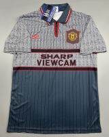 เสื้อฟุตบอล ย้อนยุค แมนยู 1995 เยือน Retro Away เรโทร คลาสสิค 1995-96