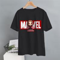 【พร้อมส่ง】เสื้อยืด พิมพ์ลายกราฟฟิค Marvel Scarlet Witch แนวสตรีท แฟชั่นสําหรับผู้ชาย และผู้หญิงS-5XL  V3EJ