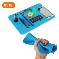 30X20cm Soldering Mat Heat Insulation Repair And Soldering Work Station Mat Silicon Welding Soldering Maintenance Platform