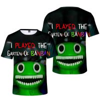 Hot Game Garten of Banban Print Kids Casual Short Sleeve T-Shirt Boys/Girls