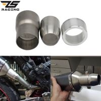 ZS Racing Universal Motorcycle Exhaust Echappement Moto 51 60MM Exhaust Pipe Adapters 38 51MM Adapter 61 51MM Connector