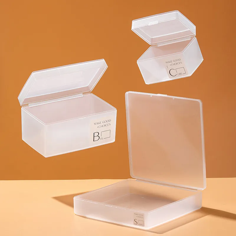 Mini Plastic Box Rectangular Box Translucent Box Packing Box