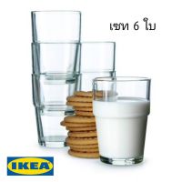 IKEA แก้วใส REKO เซท 6 ใบ คุ้มมาก!!!