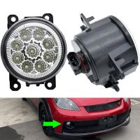 Mitsubishi Colt พลัส Z30 2006-2010ไฟ LED ตัดหมอกรถยนต์ไฟตัดหมอกไฟตัดหมอกแผ่นเรืองแสงวิ่งกลางวัน DRL ซ้าย + ขวา