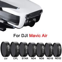 ตัวกรองสำหรับ DJI Mavic Air UV/Cpl/star ตัวกรองอุปกรณ์โดรนชุดเลนส์กล้องครบเซทเป็นกลางสำหรับ DJI Mavic โดรน Fcamera