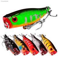 △✿♟ Popper Floating Fishing Luya Wobbler 4.5Cm 3.5g Fishing Tackle Wobbler Plastic ArtificialHard Bait Fish Pond Reservoir Pond Lure