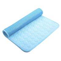 Pet Cooling Mat &amp; Sleeping Pad Water Absorption Top Waterproof Bottom Materials Safe Easy Carry Keep Cooling for Pets