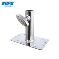 KUPO KS-048 Junior Wall Plate 5" with 1-1/8" (28mm) Female Socket เพลทติดผนังพร้อมแขนยาว 5 นิ้ว แบบช่องรับตัวเมีย สำหรับต่ออุปกรณ์