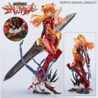 Figure ฟิกเกอร์ จากการ์ตูนเรื่อง Neon Genesis Evangelion อีวานเกเลียน มหาสงครามวันพิพากษา Soryu Asuka Langley โซริว อาสึกะ แลงเลย์ 1/4 สูง 45 cm Ver Anime อนิเมะ การ์ตูน มังงะ คอลเลกชัน ของขวัญ Gift New Collection Doll ตุ๊กตา manga Model โมเดล