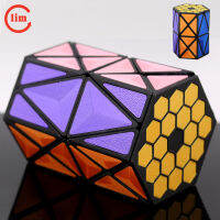 Fs LimCube Magic Cube 3D พิมพ์ Cube Kaleidoscope Hex Prism FangShi ปริศนา Logic Cubo Twist ภูมิปัญญาคลาสสิก Limted คอลเลกชัน