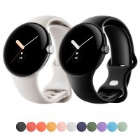 fgjdtrdh Silicone Strap for Google Pixel Watch Band Pixel Watch Active Bands Smartwatch Bracelet Soft Watchbands Wrist Accessorie